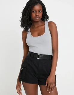 Shorts Cargo a Vita Alta Neri^Tally Weijl Best Sale