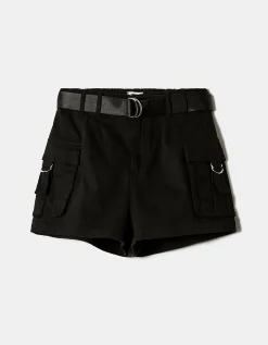 Shorts Cargo a Vita Alta Neri^Tally Weijl Best Sale