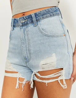 Shorts Mom Con Strappi A Vita Alta^Tally Weijl Flash Sale