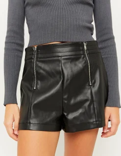 Skort In Similpelle Neri^Tally Weijl Outlet
