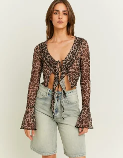 Top A Maniche Lunghe Stampa Animalier Leo^Tally Weijl Best