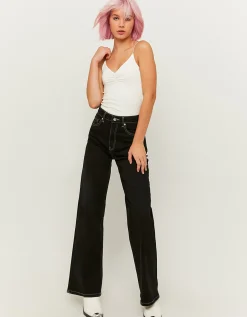 Top Basico Smanicato Bianco^Tally Weijl Cheap