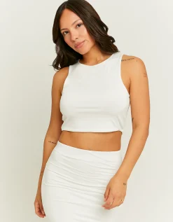 Top Bianco con Catena di Strass^Tally Weijl Best