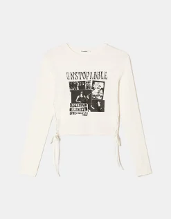 Top Bianco con Lacci Laterali^Tally Weijl Online