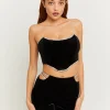 Top Bustino in Velluto con Strass^Tally Weijl Store
