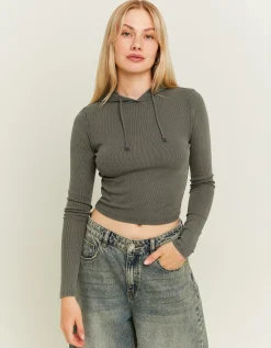 Top con Cappuccio Grigio^Tally Weijl Clearance
