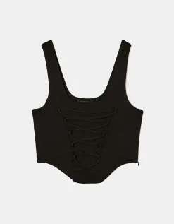 Top Corsetto Con Lacci^Tally Weijl Best Sale