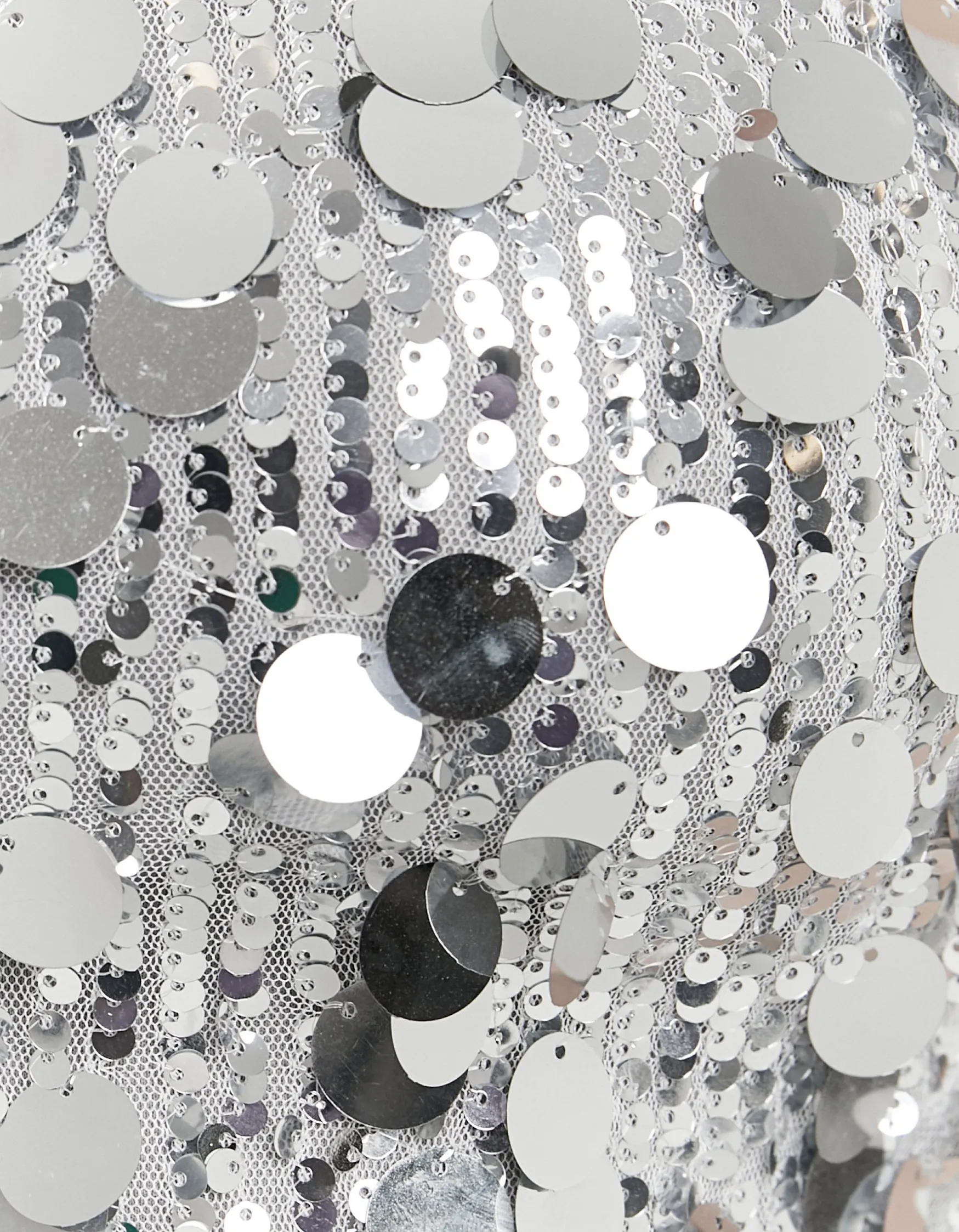 Top Fascia Argento con Paillettes^Tally Weijl Outlet