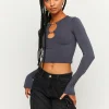 Top Grigio Con Catena^Tally Weijl Shop