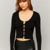Top In Maglia Con Bottoni^Tally Weijl Fashion