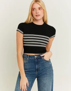 Top in Maglia Leggera A Righe^Tally Weijl Cheap