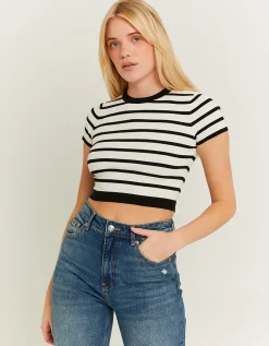 Top in Maglia Leggera A Righe^Tally Weijl Cheap