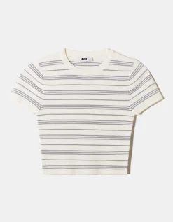 Top in Maglia Leggera A Righe^Tally Weijl Cheap