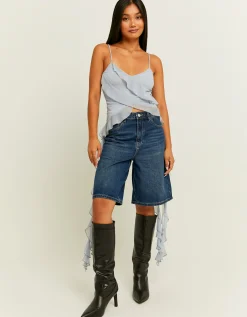 Top in Mesh con Volants^Tally Weijl Sale