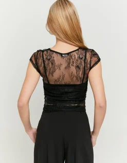 Top in Pizzo con Patch^Tally Weijl Cheap