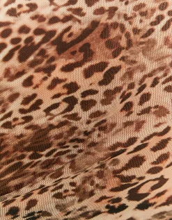 Top Smanicato Stampa Animalier Leo^Tally Weijl Discount