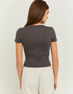 T-shirt Basica a Costine^Tally Weijl Sale