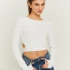T-shirt Basica con Cut Out Laterali^Tally Weijl Outlet
