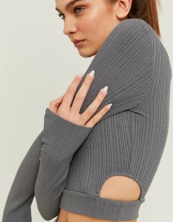 T-shirt Basica con Cut Out Laterali^Tally Weijl Cheap