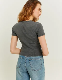 T-shirt Basica Effetto Acid Wash^Tally Weijl Best
