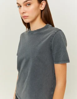 T-shirt Basica Kaki Effetto Acid Wash^Tally Weijl Flash Sale
