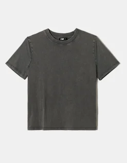 T-shirt Basica Kaki Effetto Acid Wash^Tally Weijl Flash Sale