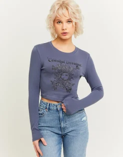 T-shirt Corta Fantasia^Tally Weijl Cheap