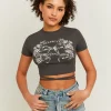 T-shirt Fantasia Effetto Acid Wash^Tally Weijl Store