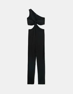 Tuta Lunga Cut Out Nera^Tally Weijl Sale