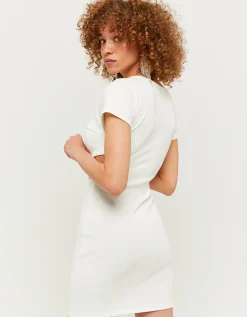 Vestito Corto Cut Out Bianco^Tally Weijl Cheap