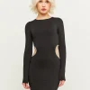 Vestito Corto Cut Out con Strass^Tally Weijl Cheap