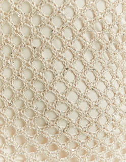 Vestito Corto in Crochet con Paillettes^Tally Weijl Best Sale