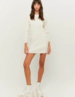 Vestito Corto In Maglia Bianco^Tally Weijl Online