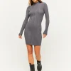 Vestito Corto In Maglia Grigio^Tally Weijl Discount