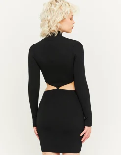 Vestito Corto in Maglia con Cut Out e Strass^Tally Weijl Online