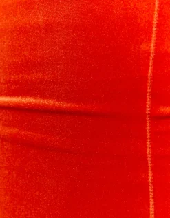 Vestito Corto In Velluto Rosso^Tally Weijl Discount