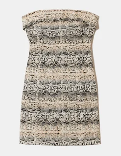 Vestito Corto Stampa Animalier Rettile^Tally Weijl New