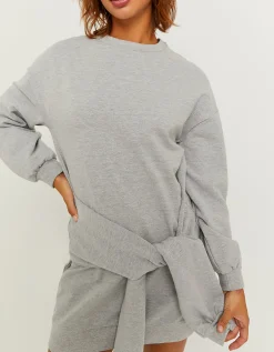 Vestito in Felpa Grigio^Tally Weijl Discount