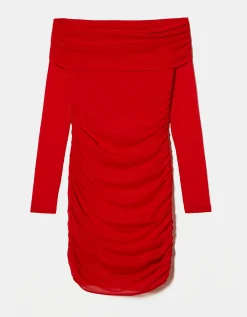 Vestito in Mesh Rosso^Tally Weijl Best