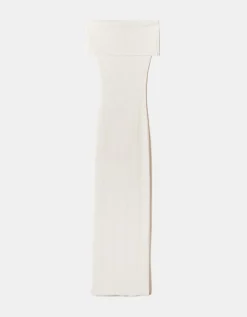 Vestito Lungo in Maglia Bianco^Tally Weijl Shop
