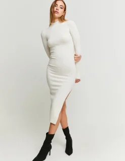 Vestito Lungo in Maglia con Spacco^Tally Weijl Flash Sale