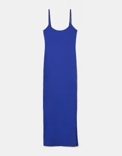 Vestito Midi Basico con Spacco Laterale^Tally Weijl Best Sale