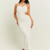 Vestito Midi Bianco con Cut Out^Tally Weijl Flash Sale