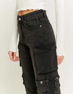 Jeans Cargo Multitasche a Vita Media^Tally Weijl Best Sale