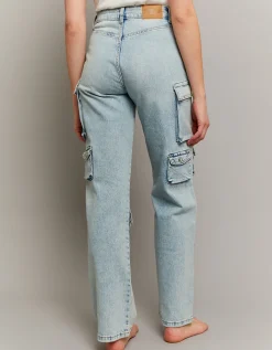 Jeans Cargo Multitasche a Vita Media^Tally Weijl Fashion