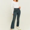 Jeans Cropped Flare a Vita Alta^Tally Weijl Cheap