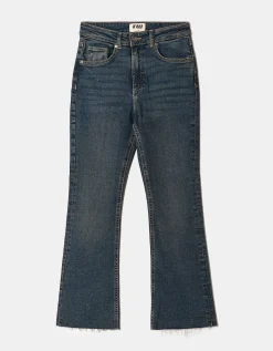 Jeans Cropped Flare a Vita Alta^Tally Weijl Cheap