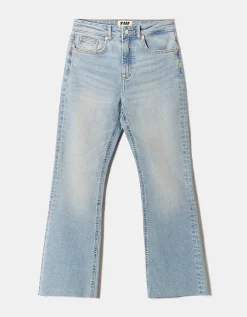 Jeans Cropped Flare a Vita Alta^Tally Weijl Best