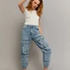 Jeans Jogger Cargo a Vita Alta^Tally Weijl Flash Sale
