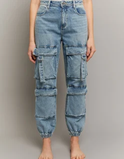Jeans Jogger Cargo a Vita Alta^Tally Weijl Flash Sale